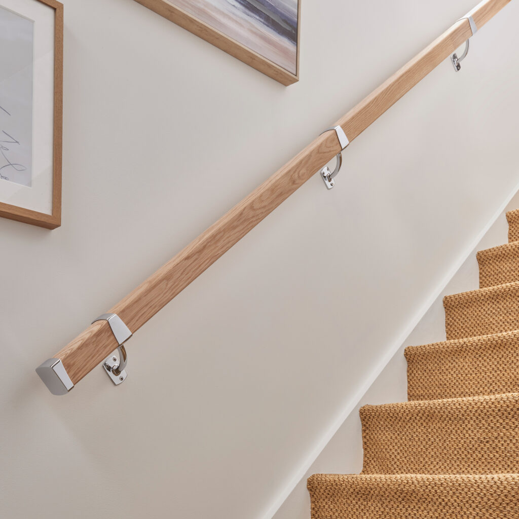 SQUARE WALL MOUNTED HANDRAILS NEW
