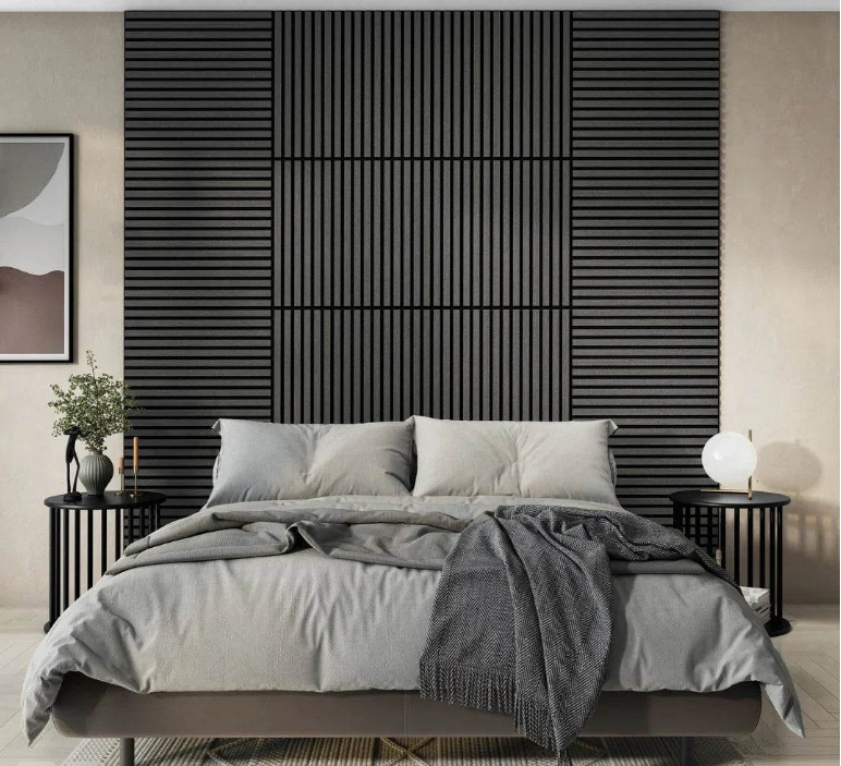 SQUARE ACOUSTIC SLAT WALL PANELS 600MM FITTING INSTRUCTIONS