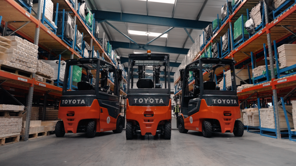 Cheshire Mouldings invest in electric forklift truck fleet